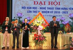 Đại hội Hội Văn học – Nghệ thuật Hưng Yên lần thứ IX, nhiệm kỳ 2018 – 2023