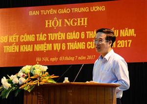 Công tác Tuyên giáo góp phần ổn định tình hình tư tưởng, an ninh chính trị của đất nước