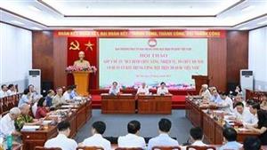 Đổi mới tổ chức bộ máy, phương thức hoạt động của Mặt trận Tổ quốc Việt Nam