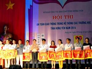 Hội thi an toàn giao thông trong hệ thống các trường tỉnh Hưng Yên năm 2014