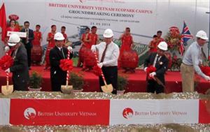 Khởi công xây dựng Trường đại học British University Việt Nam tại Văn Giang
