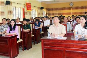 36 tập thể, cá nhân được Ủy ban MTTQ Việt Nam tỉnh khen thưởng trong công tác bầu cử