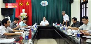 Giám sát việc thực hiện dân chủ tại Đảng ủy Khối các cơ quan tỉnh