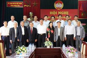 Hưng Yên gặp mặt kỷ niệm 86 năm Ngày truyền thống MTTQ Việt Nam