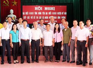 Đại biểu HĐND tỉnh Hưng Yên tiếp xúc cử tri 2 huyện Khoái Châu và Mỹ Hào