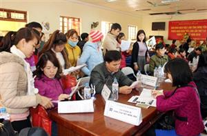 Hưng Yên: Trên 450 lao động tham gia phiên giao dịch việc làm lần thứ 24