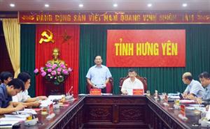 Đoàn công tác Ban Đối ngoại Trung ương làm việc tại Hưng Yên