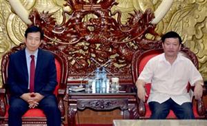 Chủ tịch UBND tỉnh Nguyễn Văn Phóng làm việc với trường Đại học Suwon (Hàn Quốc)