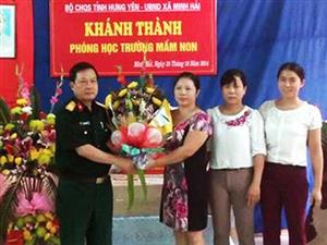 Thực hiện phong trào “Quân đội chung sức xây dựng nông thôn mới”