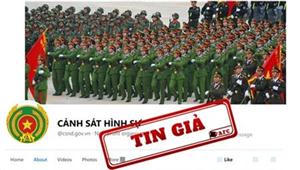 Cẩn trọng với fanpage giả mạo các cơ quan chức năng