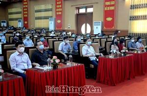 Hưng Yên: Những người ứng cử đại biểu Quốc hội khóa XV và đại biểu HĐND tỉnh nhiệm kỳ 2021-2026 tiếp xúc cử tri để vận động bầu cử