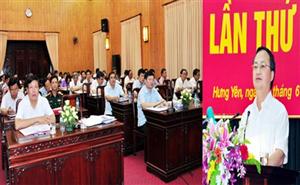 Hội nghị lần thứ 13 Ban Chấp hành Đảng bộ tỉnh khóa XVIII