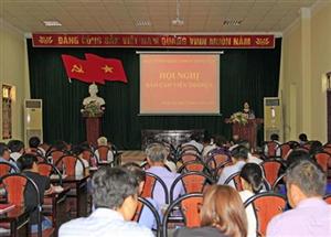 Ban Tuyên giáo Tỉnh ủy tổ chức Hội nghị Báo cáo viên tháng 5/2018