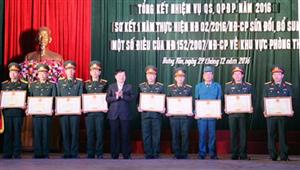 Hưng Yên tổng kết công tác quân sự, quốc phòng địa phương năm 2016