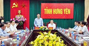 Bộ Tư pháp làm việc với Thường trực Tỉnh ủy về công tác tư pháp và thi hành án dân sự