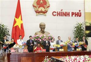 Thủ tướng gặp các gương mặt trẻ Việt Nam tiêu biểu