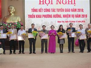 Hưng Yên: Công tác tuyên giáo góp phần quan trọng vào việc tạo sự đồng thuận xã hội