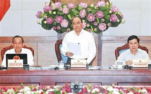 Chính phủ họp phiên thường kỳ tháng 6