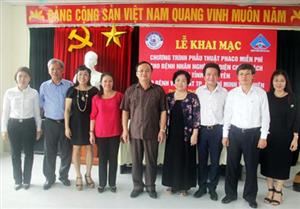 Chương trình phẫu thuật thay thủy tinh thể miễn phí cho đối tượng chính sách, người nghèo tại Hưng Yên