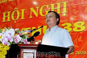 Toàn văn bài phát biểu bế mạc Hội nghị Tỉnh ủy lần thứ 38 của đồng chí Bí thư Tỉnh ủy Đỗ Tiến Sỹ