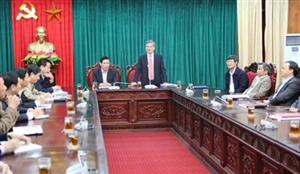 Đoàn công tác Tỉnh ủy Hà Giang thăm và làm việc tại Hưng Yên