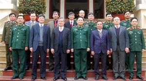 Thượng tướng Ngô Xuân Lịch thăm và chúc tết tại Hưng Yên