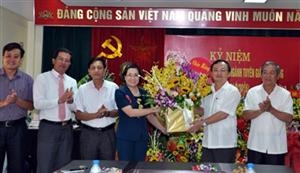 Bí thư Tỉnh ủy Đỗ Tiến Sỹ chúc mừng ngày truyền thống ngành Tuyên giáo của Đảng