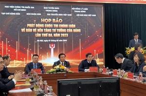 Phát động Cuộc thi chính luận về bảo vệ nền tảng tư tưởng của Đảng lần thứ Ba, năm 2023