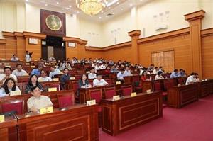Bế mạc hội nghị tập huấn, bồi dưỡng kiến thức, kỹ năng cho đại biểu HĐND cấp tỉnh, cấp huyện năm 2022