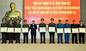 Hưng Yên tổng kết nhiệm vụ quân sự, quốc phòng địa phương