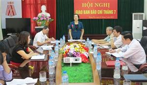 Ban Tuyên giáo Tỉnh ủy: Giao ban báo chí tháng 7/2017