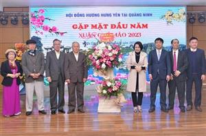 Hội đồng hương Hưng Yên tại Quảng Ninh gặp mặt đầu xuân