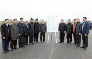 Lãnh đạo, nguyên lãnh đạo tỉnh Hưng Yên thăm dự án tuyến đường nối cao tốc Hà Nội – Hải Phòng với cao tốc Cầu Giẽ - Ninh Bình