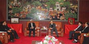 Nguyên Chủ tịch Uỷ ban Trung ương Mặt trận Tổ quốc Việt Nam Phạm Thế Duyệt thăm và làm việc tại Hưng Yên