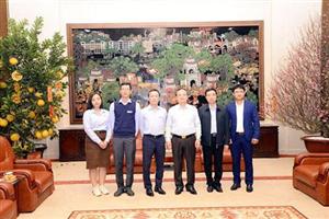 Đồng chí Bí thư Tỉnh ủy Đỗ Tiến Sỹ làm việc với Công ty TNHH khu công nghiệp Thăng Long II