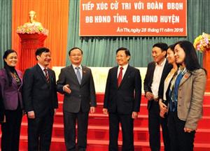 Đoàn đại biểu Quốc hội tỉnh, đại biểu HĐND tỉnh tiếp xúc cử tri