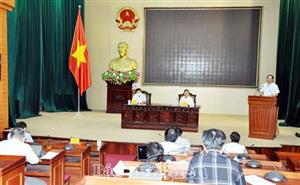 Đoàn công tác của Bộ Y tế làm việc về công tác phòng, chống dịch Covid-19 trên địa bàn tỉnh