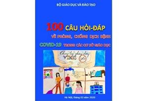 Biên soạn tài liệu 100 câu hỏi - đáp về phòng, chống dịch Covid-19 trong nhà trường