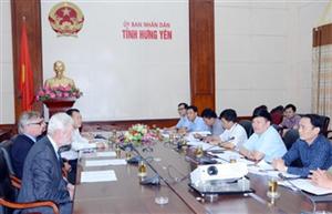 Chủ tịch UBND tỉnh Nguyễn Văn Phóng tiếp và làm việc với đoàn công tác vùng Karlovy Vary (Cộng hòa Séc)