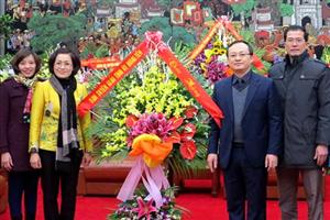 Ban Tuyên giáo Tỉnh ủy chúc mừng chúc mừng Tỉnh ủy nhân kỷ niệm 86 năm Ngày thành lập Đảng