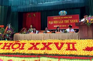 Đại hội Đại biểu Đảng bộ xã Hưng Đạo, huyện Tiên Lữ khóa XXVII, Nhiệm kỳ 2015-2020
