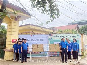 Hưng Yên: Hơn 250 tình nguyện viên tham gia tiếp sức mùa thi