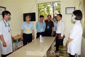 Đoàn kiểm tra của Bộ Giáo dục và Đào tạo kiểm tra công tác tổ chức thi tốt nghiệp THPT năm 2022 tại tỉnh Hưng Yên