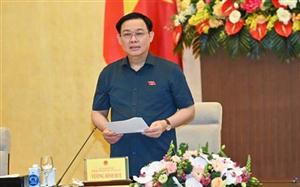 Chủ tịch Quốc hội chủ trì Phiên họp thứ 8 của Hội đồng Bầu cử quốc gia