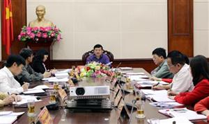 Hội đồng Thi đua - Khen thưởng tỉnh tổ chức phiên họp thứ Nhất năm 2018