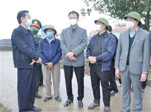 Đồng chí Bí thư Tỉnh ủy Nguyễn Hữu Nghĩa thăm, kiểm tra mô hình sản xuất nông nghiệp