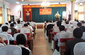 Đảng ủy khối Doanh nghiệp tỉnh: Học tập, quán triệt, triển khai thực hiện các nội dung Hội nghị Trung ương 8 khóa XII của Đảng