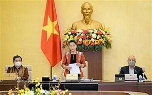 Khai mạc phiên họp thứ 53 của Ủy ban Thường vụ Quốc hội