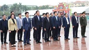 Nguyên Chủ tịch nước Trương Tấn Sang thăm tỉnh Hưng Yên