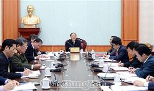 UBND tỉnh họp xem xét, cho ý kiến một số nội dung